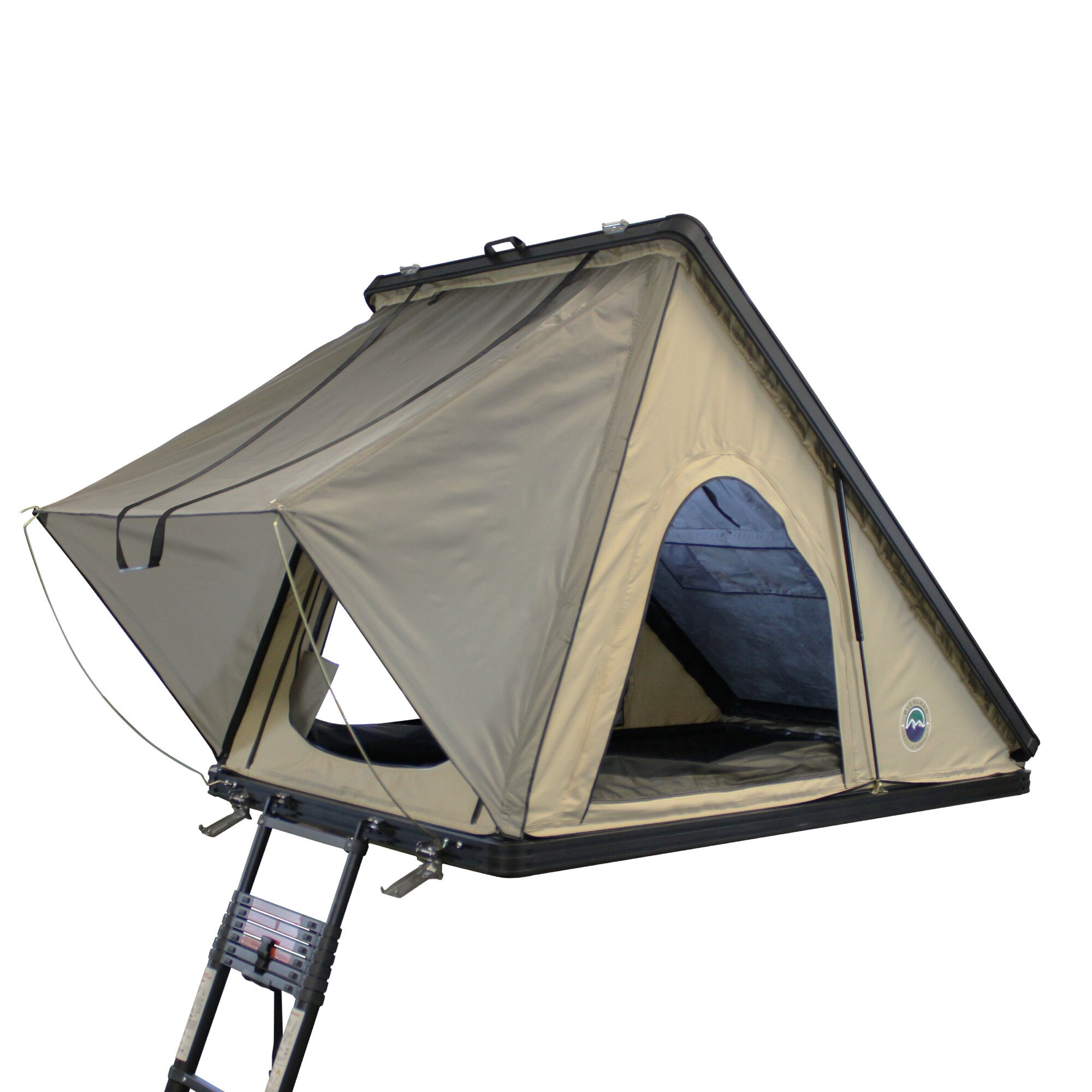 XD Sherpa Hybrid Soft Shell Roof Top Tent, Blue Body & Black Rainfly
